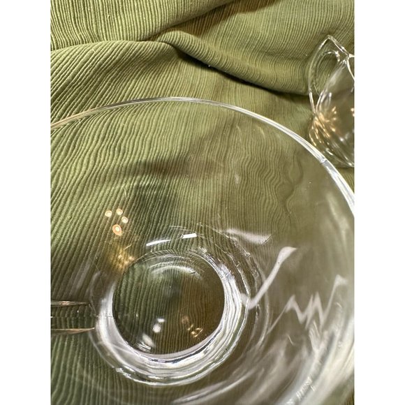 Vintage Indiana Glass Clear Daisy and Button Luncheon/Snack Plate and Cup Sets - Picture 9 of 9